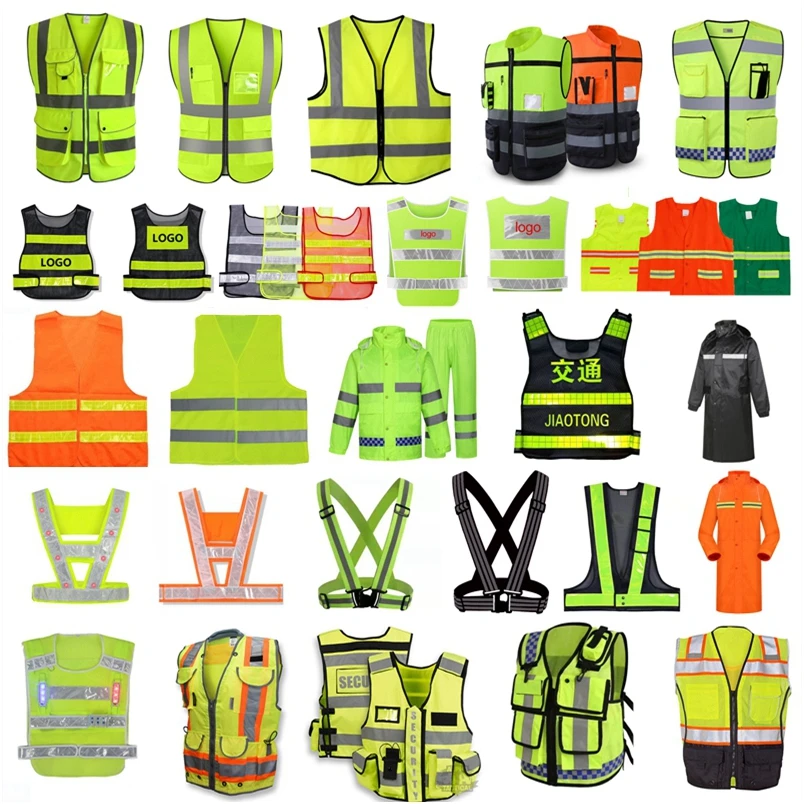 retro reflective tape running belt waist pack safety reflective work wear custom reflective clothing  baseball cap