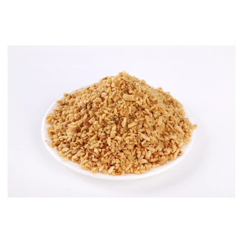 Popular Chinese Food Snacks Supplier Wholesale Made Fried Garlic Dried Garlic Granules