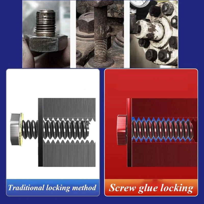 250ml Loctiter 2701 Thread locking Adhesive High strength oil resistance screw Sealing Glue