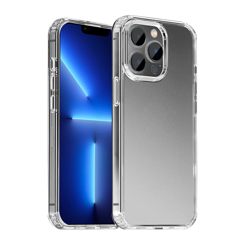 Wholesale Soft TPU Hard Arcrlic Case For Iphone 12 Antii-Yellowing Crystal Clear Cover For iphone 11