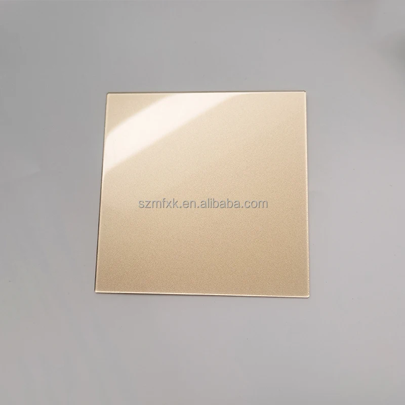 OEM customized 3mm silk screen tempered glass socket wall mounted switch tempered glass panel Touch switch board