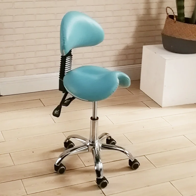 Beauty salon  stool ,Portable Metal Salon Barber Stool,removable Saddle Chair