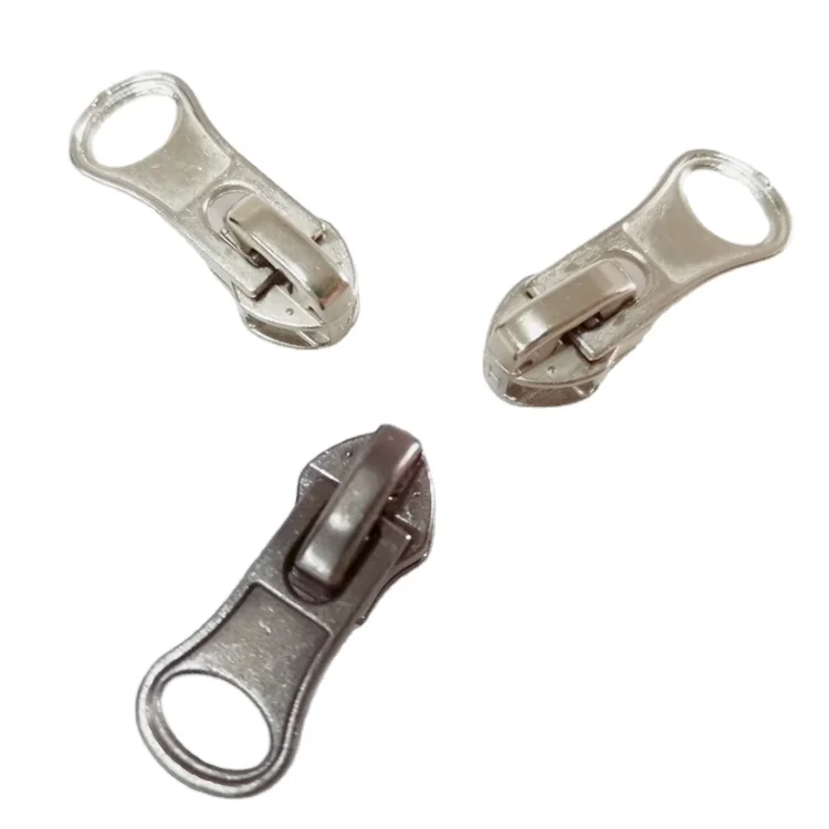 Zipper Slider Non Lock Wholesale Ordinary Zipper Sliders Size 3 Zinc Alloy Nickel-free Plating Electrical Painted