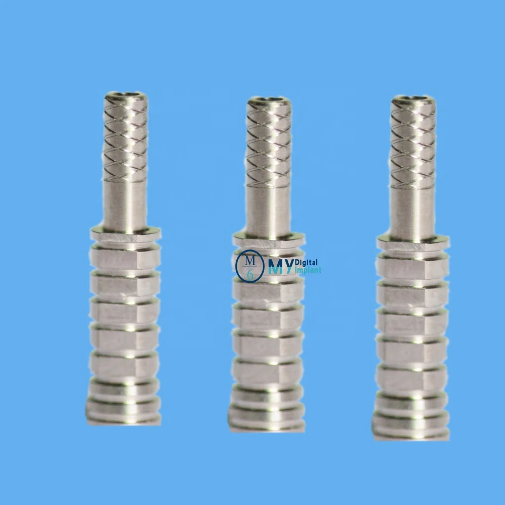 Dental lab transfer abutment for multi units to take tray impression