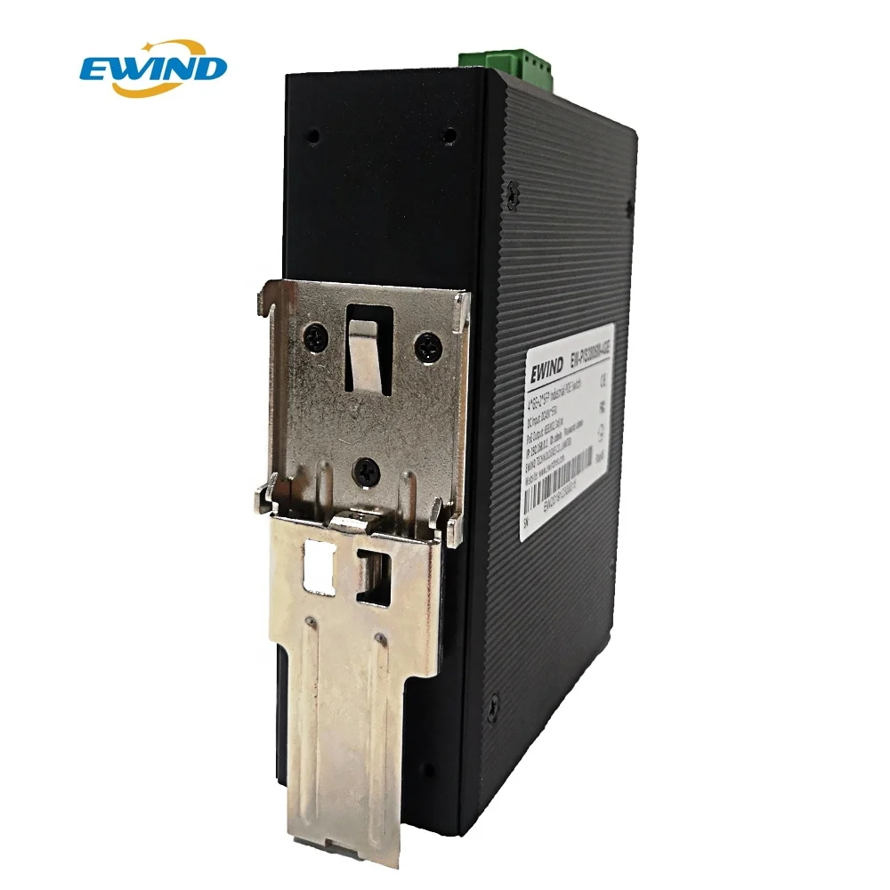 Switch PoE Wholesales  4*GE PoE +2*GF 1000M With Watchdog Function For CCTV System Industrial Switch