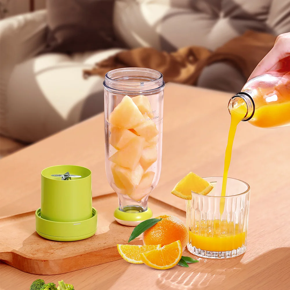 Portable Mini Electric USB Blender Wireless Mix Juicer Cup Blender 350ML