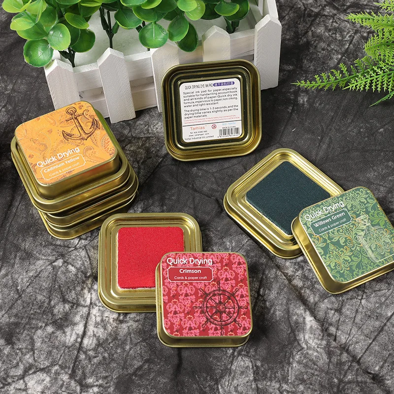 Quick Dry Dye Ink Pad Pigment Decoration Craft Scrapbooking