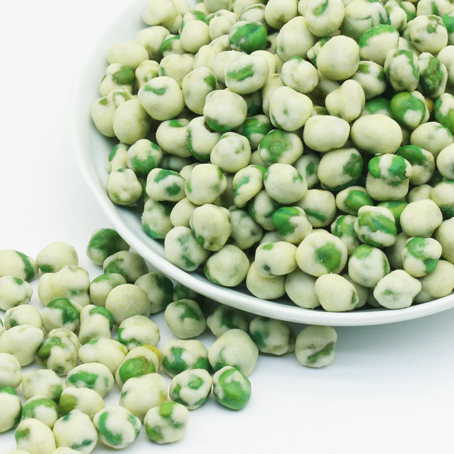 Coated Green Peas Original Salted Sichuan Chili BBQ Sriracha Spicy