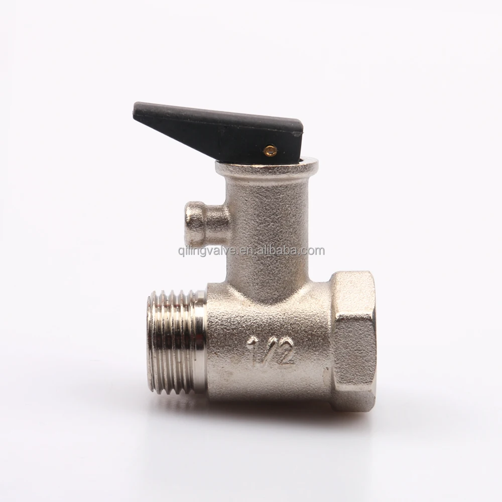 Thermostatic balance valve antifreeze pressure relief control safety solar water valve