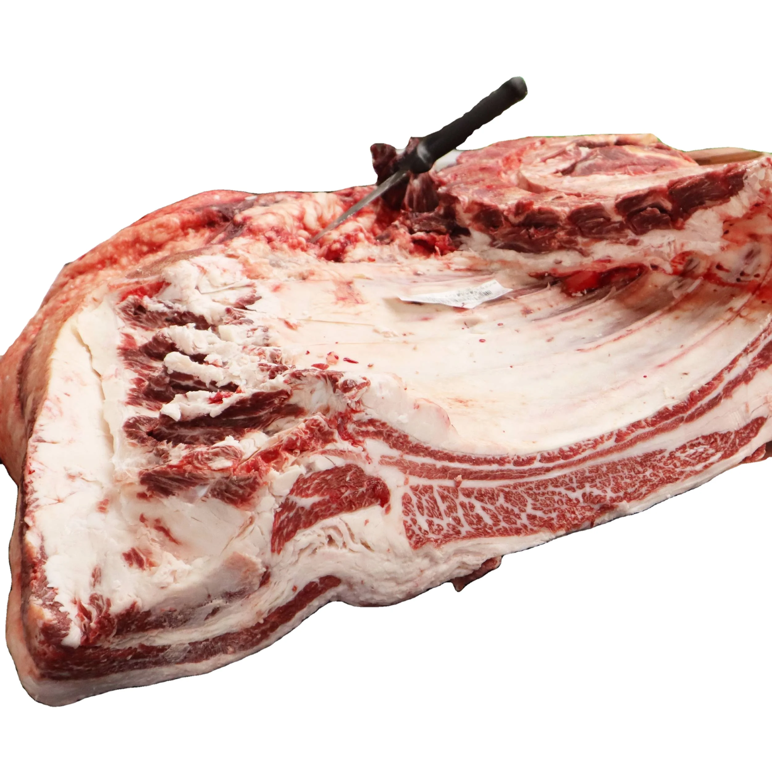 Japan wagyu A4-A5 fresh beef meat shortplate and short rib quick frozen food