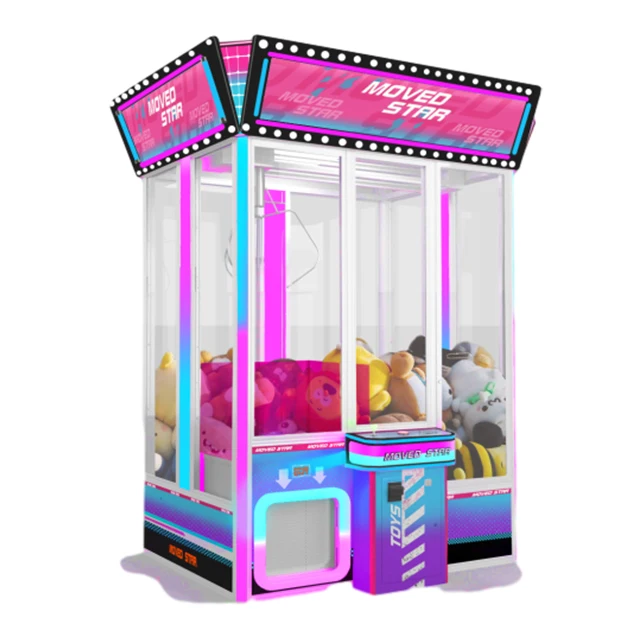 Neofuns Big Claw Crane Machine Prize Gift Coin Operated Game Doll Empire Toy Plush Vending Machine for Sale
