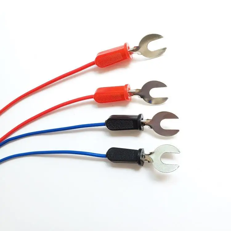 Physical electrical experiment double-headed  U shaped fork wire circuit experiment connection wire test wire