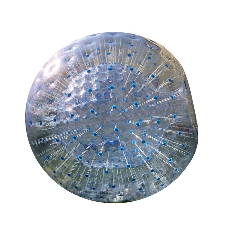 2021 Цена по прейскуранту завода цветные точки человеческого размера надувная Трава Зорб мяч для прокатки