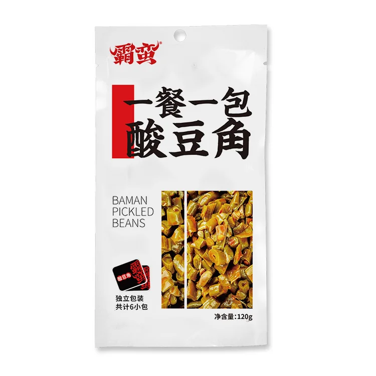 Китайский производитель, опт, независимая упаковка, маринованные бобы