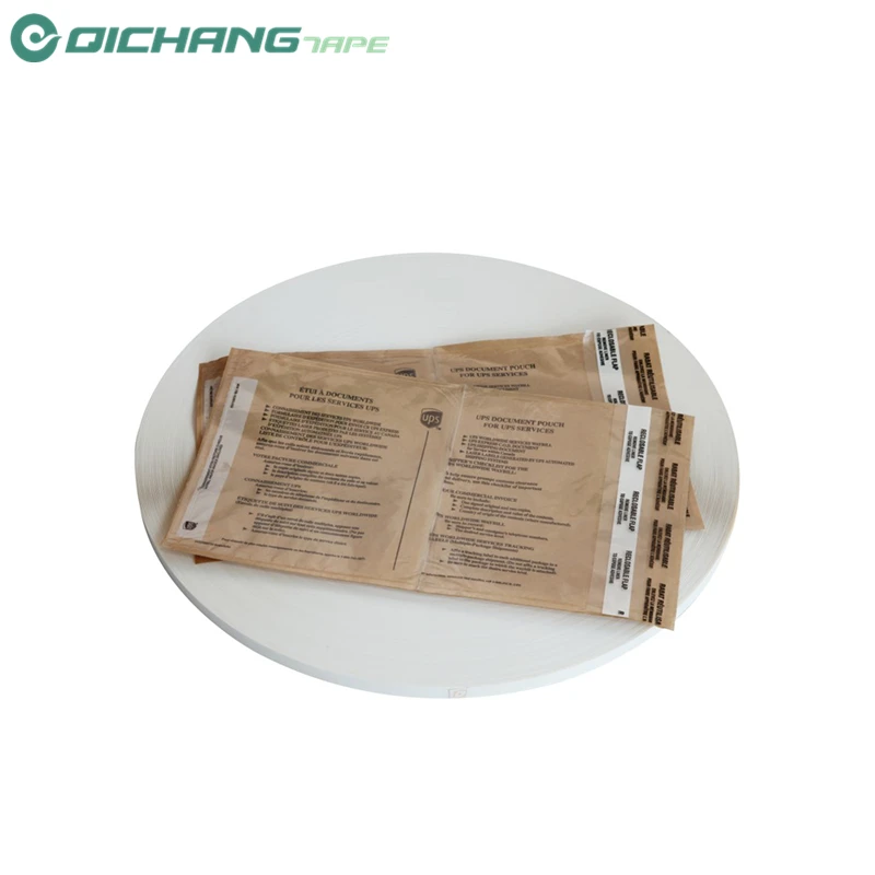 Shanghai Qichang hot sale PEPA film permanent bag sealing tape