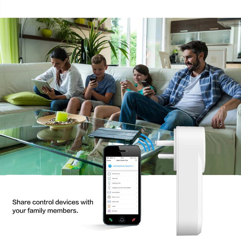 
Amazon Hot Sale Wifi Smart Plug Socket Outlet 10A Suitable AU New Zealand Argentina Work With Alexa Echo Google Home Plug Socket 