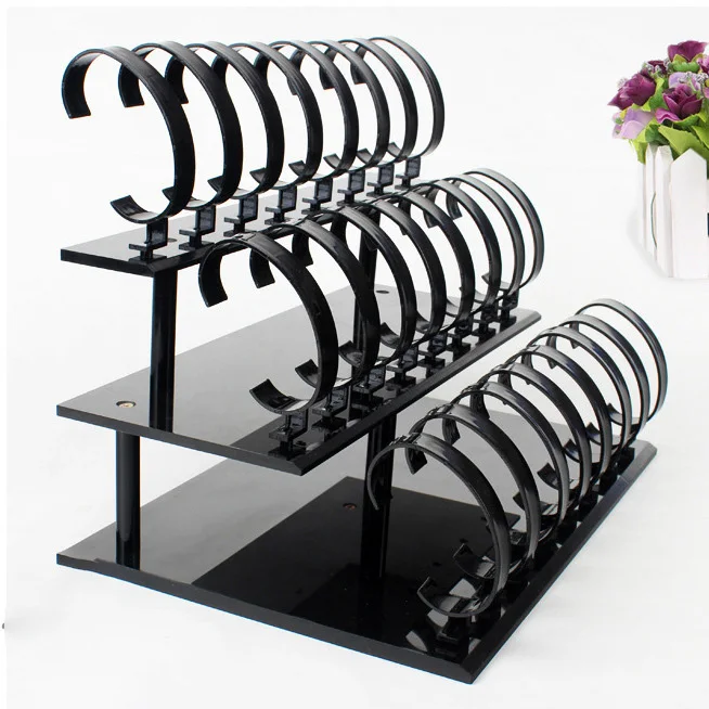 Desktop Clear view 3 tiers 24 Slots In Stock RTS Plastic Premium Acrylic Watch Display Holder Organizer Stand