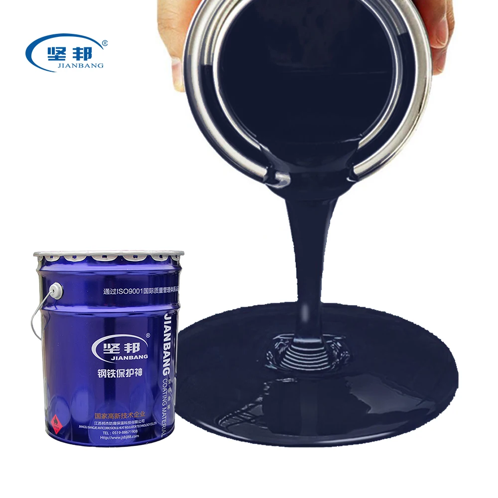 
Durable Winter Use Epoxy Coal Pitch Thick - paste Paint for long-term anticorrosion of steel pipe and ship bottom 