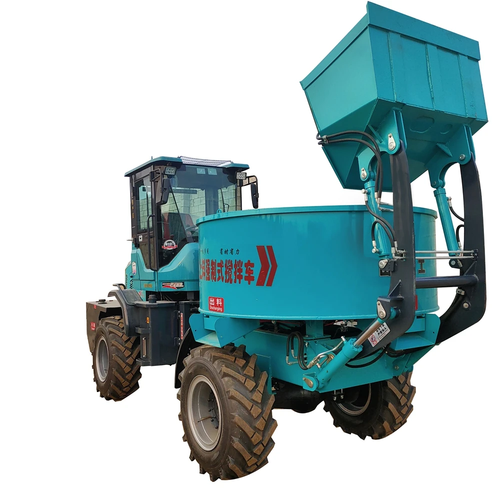 High Quality Self-Loading Cement Mixer Truck Hot Sale High-Efficiency Construction Equipment Pump Engine Gearbox Core Components