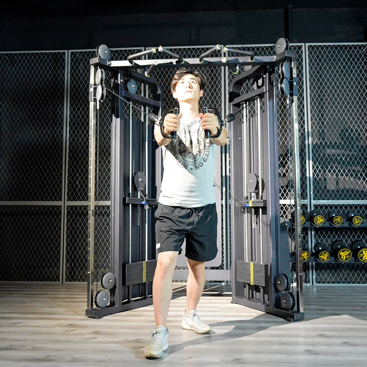 Fitness Glide Functional Trainer Commercial Gym Fitness Equipment Cable Crossover Machine for Sale Club