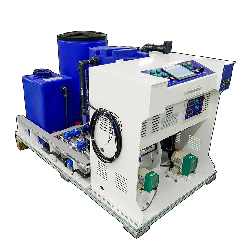 Sodium hypochlorite generator electrolysis electrode electrolytic sodium hypochlorite generator