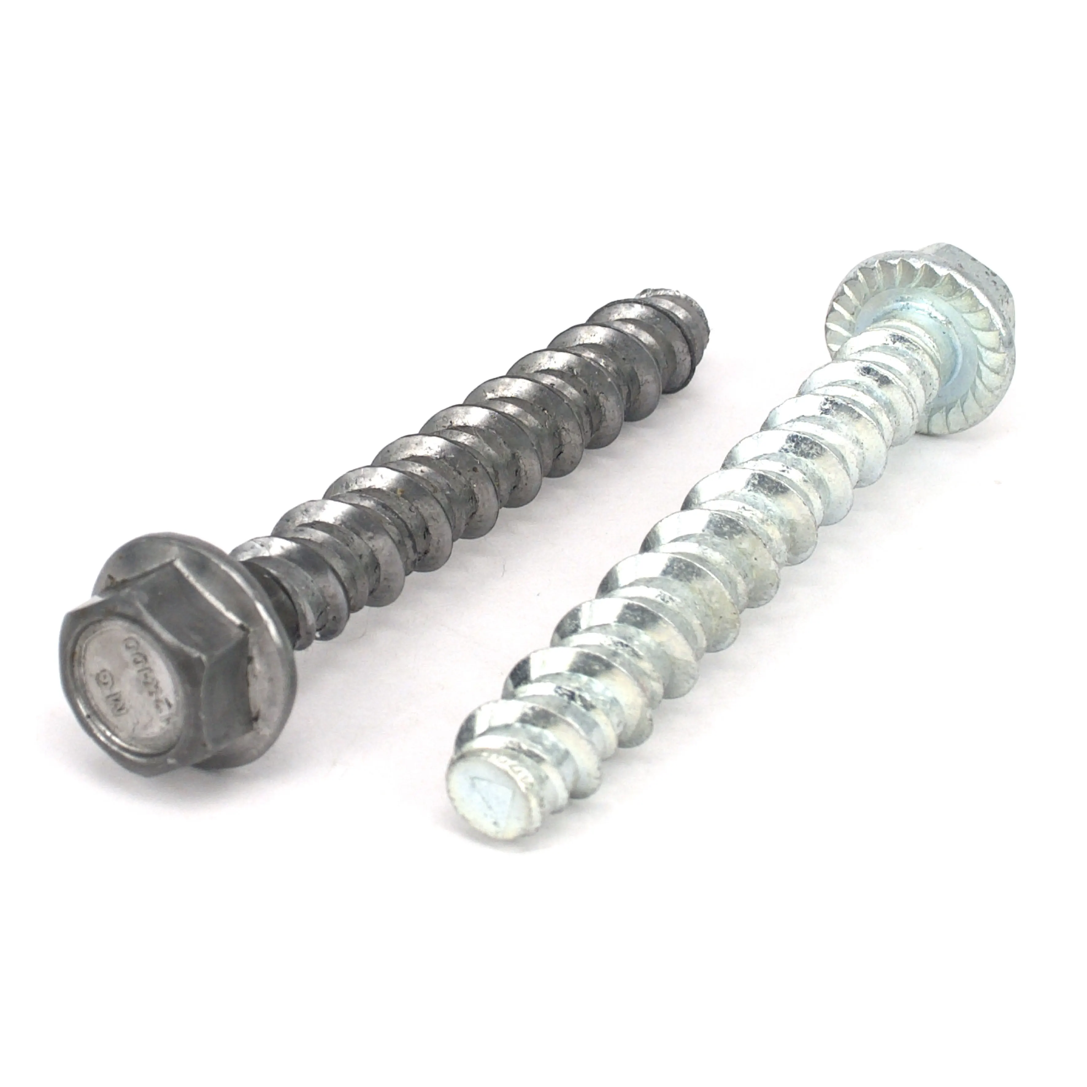 Hex flange head Concrete Screw Anchors Ceramic coating High Press Masonry Bolt