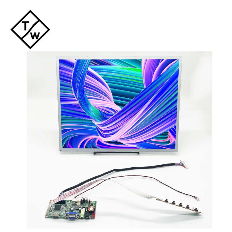 AUO New LCD Panel M170ETN01.1 Model 17 inch Frameless Monitor with Controller Board