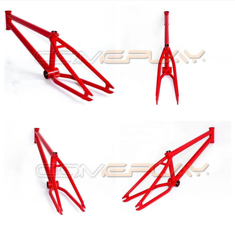 COMEPLAY custom wholesale and cheapest titanium freestyle  BMX bike bicycle frame and parts