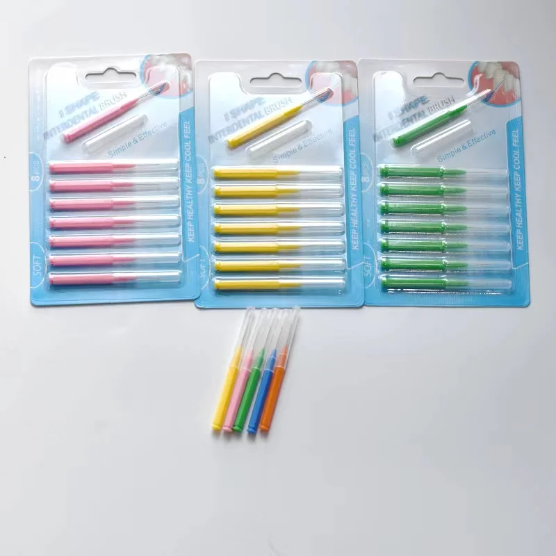New Arrival Biodegradable Interdental Brush Manufacture I Type Recyclable Interdental Brush