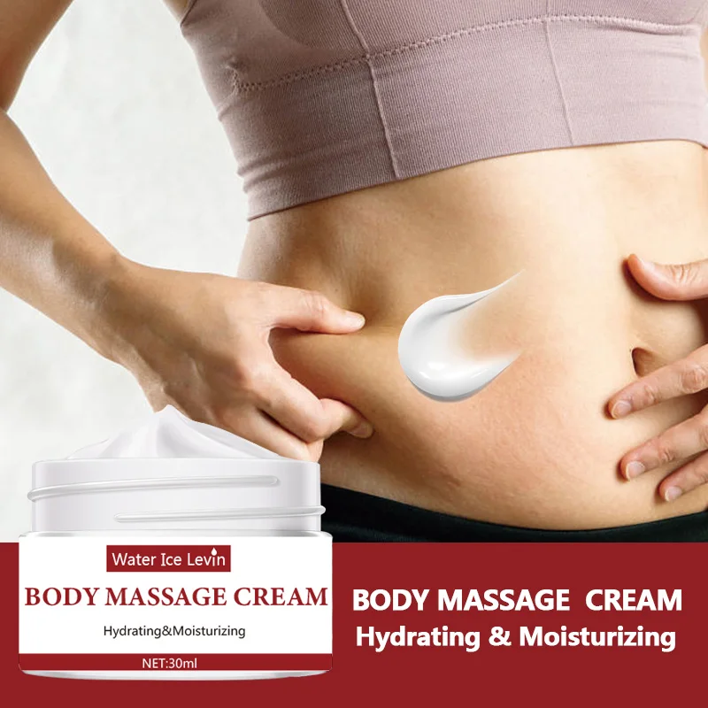 Moisturizing body massage cream is non greasy and easy to slide on the skin The skin is soft smooth and moisturized