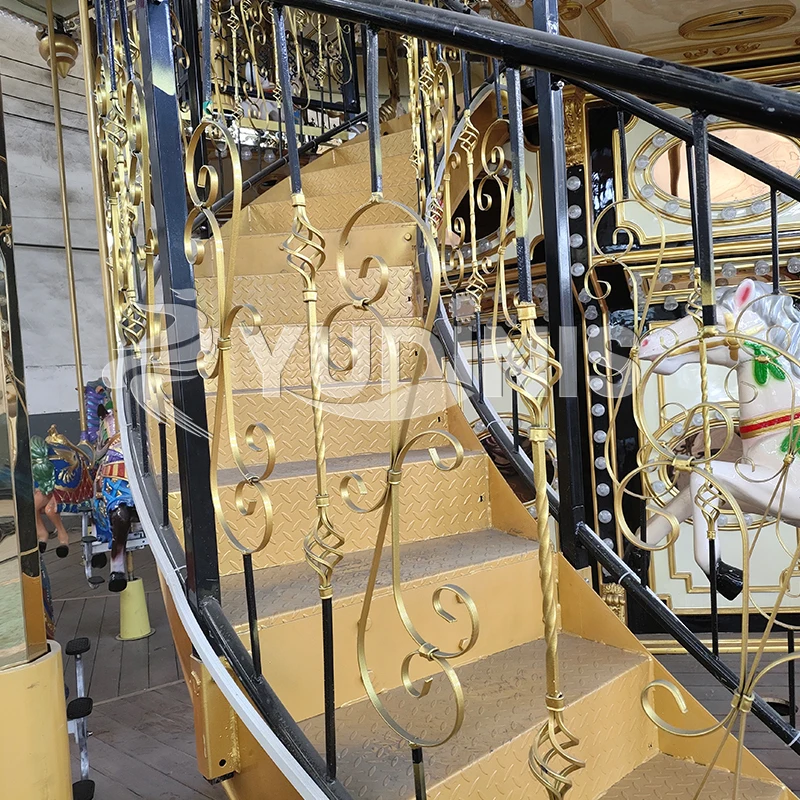 Kids and adult game funfair theme amusement park equipment carousel horse carousel rides for sale