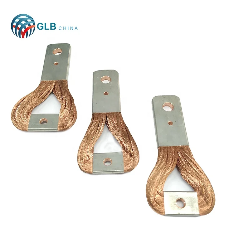 Wholesale Wholesale Electrical Ground copper braided connectors