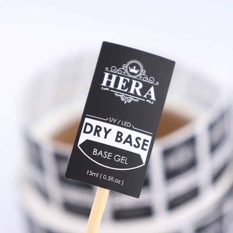 Custom Bottle Logo Label Sticker Print Black Private Cosmetic Labels For perfume