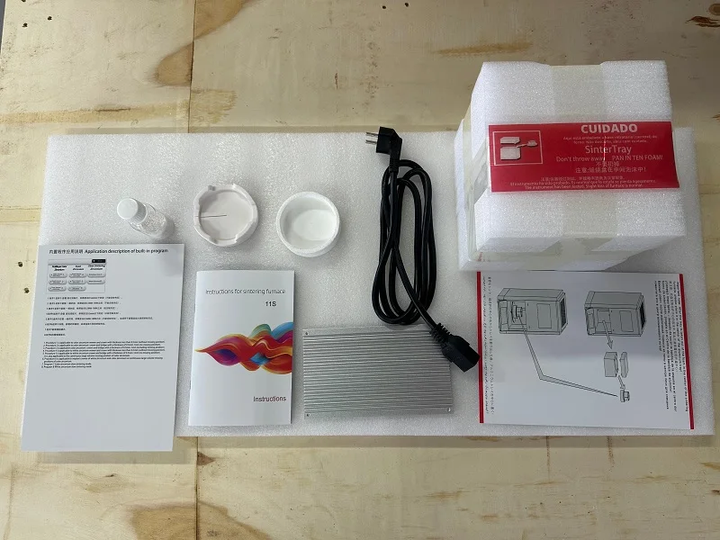 Programmable Ceramic Fiber Muffle Furnace Intelligent Dental Zirconia Sintering Furnace