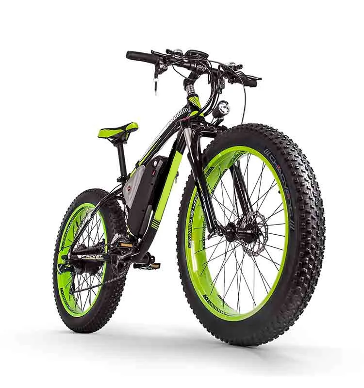 EU CE certification electric bicycle 27speed e bike mountain bike 48V1000W 12.8AH lithium battery 26 inch fat tire electric bike