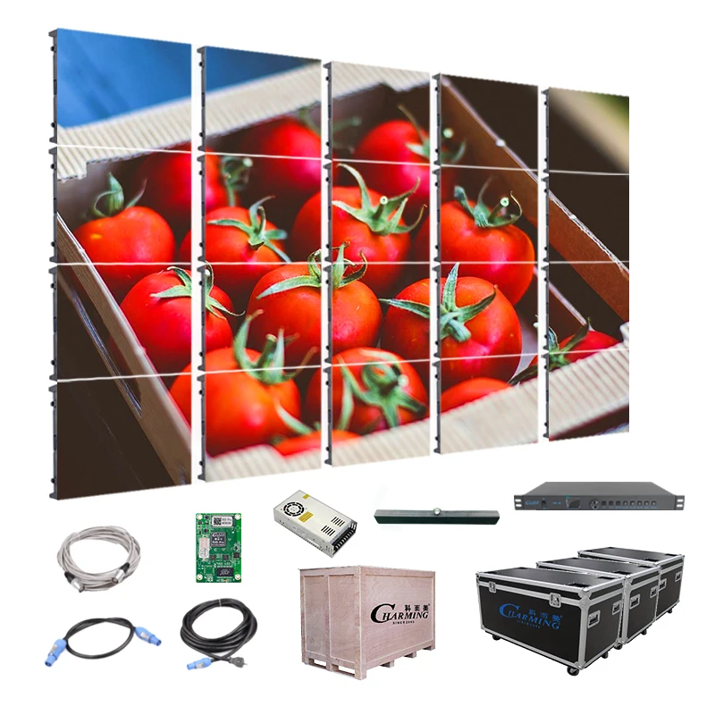 LED Video Wall High Definition P1.25/P1.53/P1.66/P1.86/P2 Conference Hall Fine Pixel Pitch For Advertising