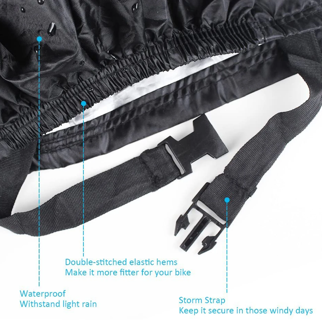 Waterproof XL Bicycle Cover Outside Bikes Storage Covers Rain Sun UV Dust Wind Proof Mountain Bicycle Covers Road Lock Hole