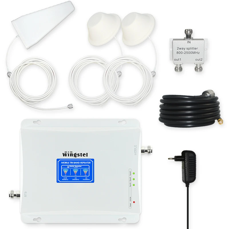 Dual Band GSM 2G 3G 4G Mobile Phone Signal Booster Repeater Cell Phone Signal Booster