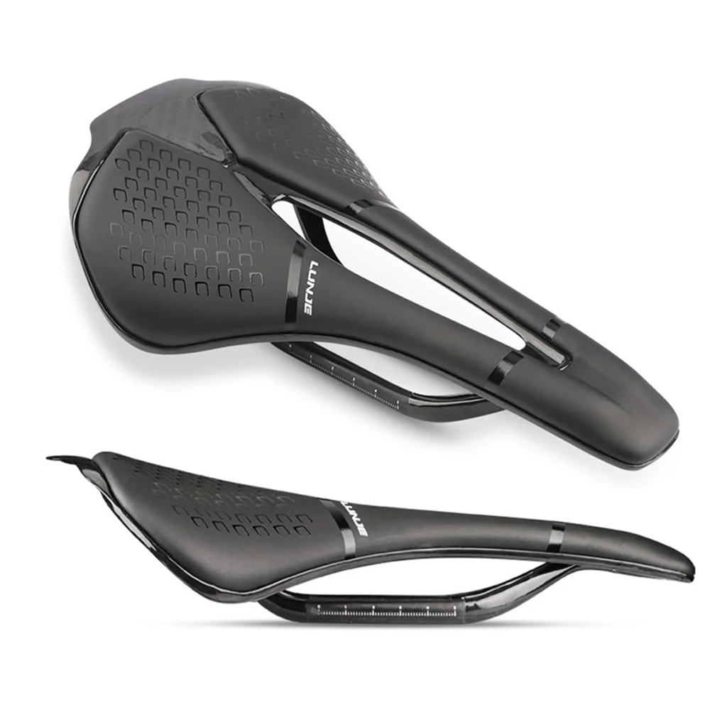 LUNJE Hot Seller Pu Leather Comfort Mountain Bike Road Bicycle Saddle Cushion Bike Seat