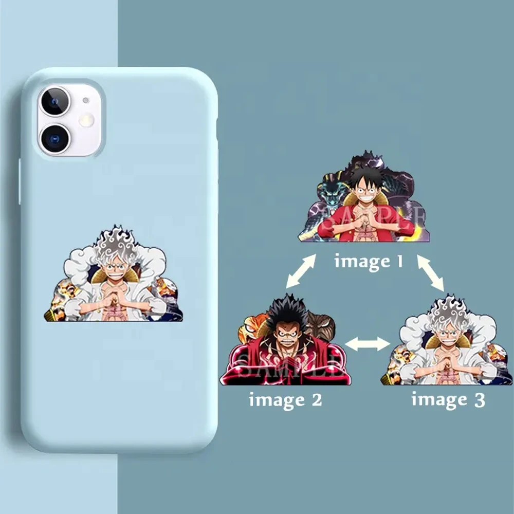 Design Anime  3D Motion Stickers Character Aniya Changing Phone Stickers Computer Pencil Case manga Decor