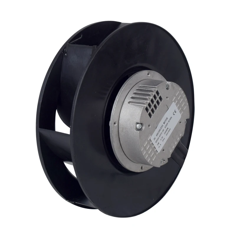 Strong wind force Stable operation Outer rotor Mute High air volume Heat dissipation exhaust EC rear tilt impeller