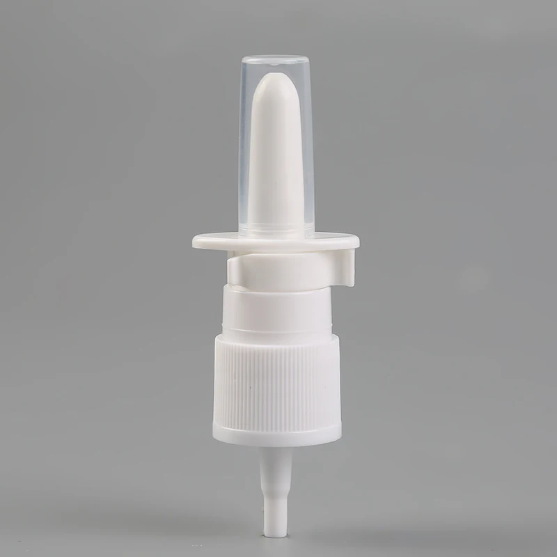 18/410 20/410 24/410 Plastic Nasal Pump Sprayer Mist Nose Spray For Medical Packaging