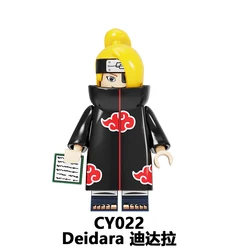 CY1005 Japanese Anime Hidan Uchiha Zetsu Yahiko Kabuto Konan Tobi Mini Action Model Building Block Figure Educational Kids Toy