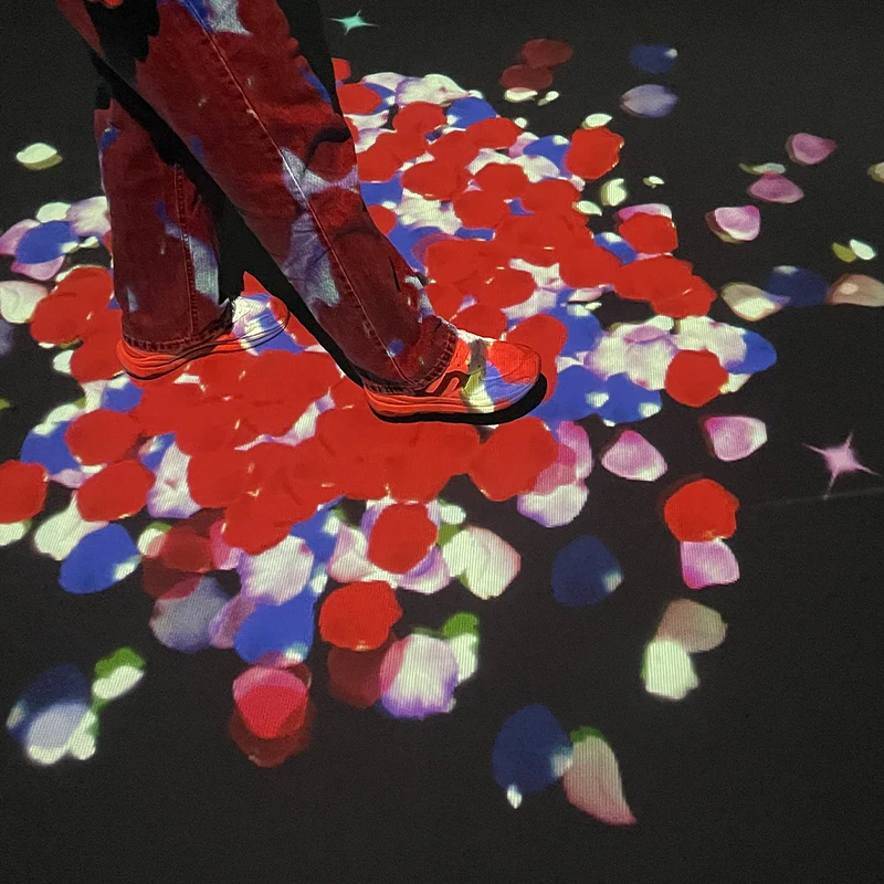 Indoor AR floor Games 3d Projection Equipment games Interactive Games for children for amusement park