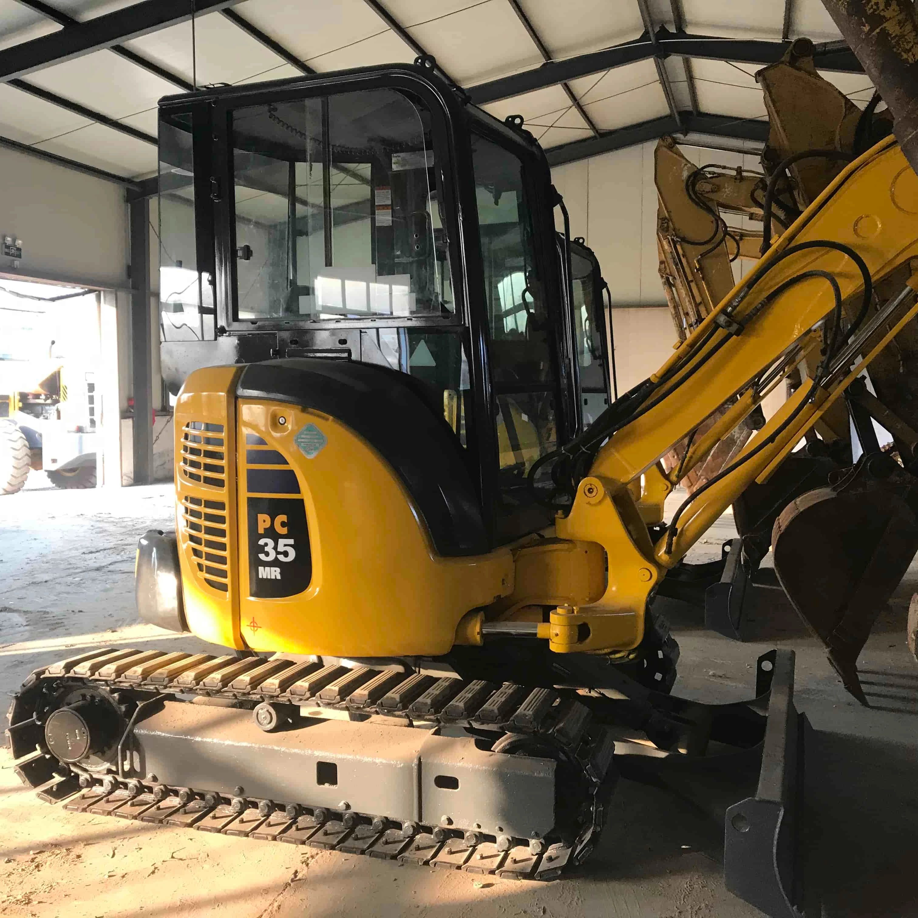 Mini Excavator PC35 Used Japan Komatsu 3.5ton 3Ton 4ton 5ton hydraulic digger PC35MR-2 PC40 PC55 Second hand Excavator