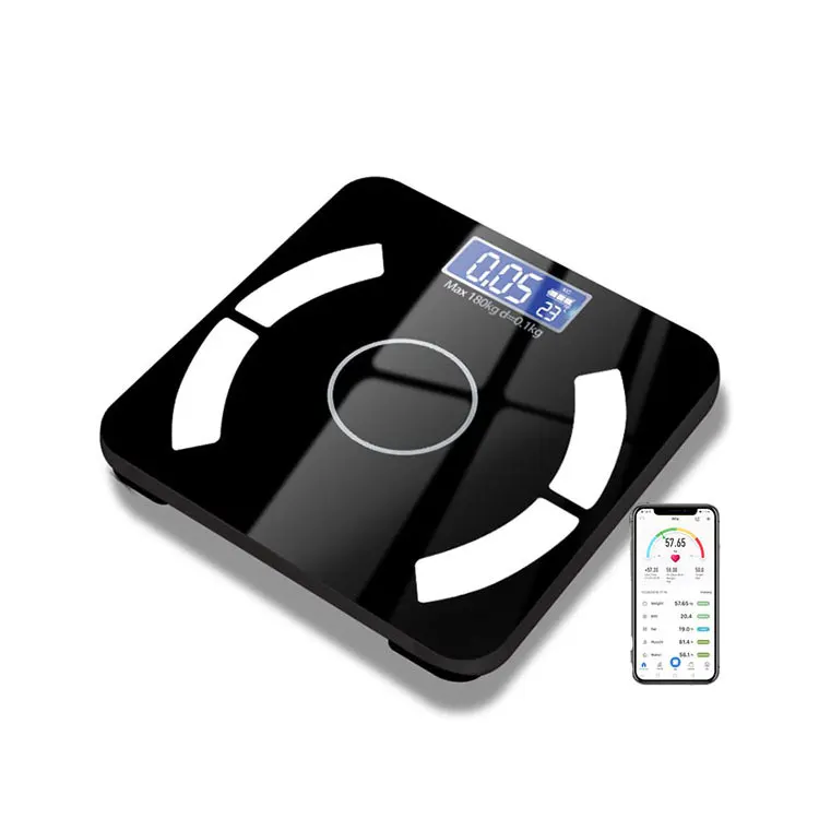 Hot Sale Body Fat Scale Electronic Bathroom Smart Scale With Body Analysis App