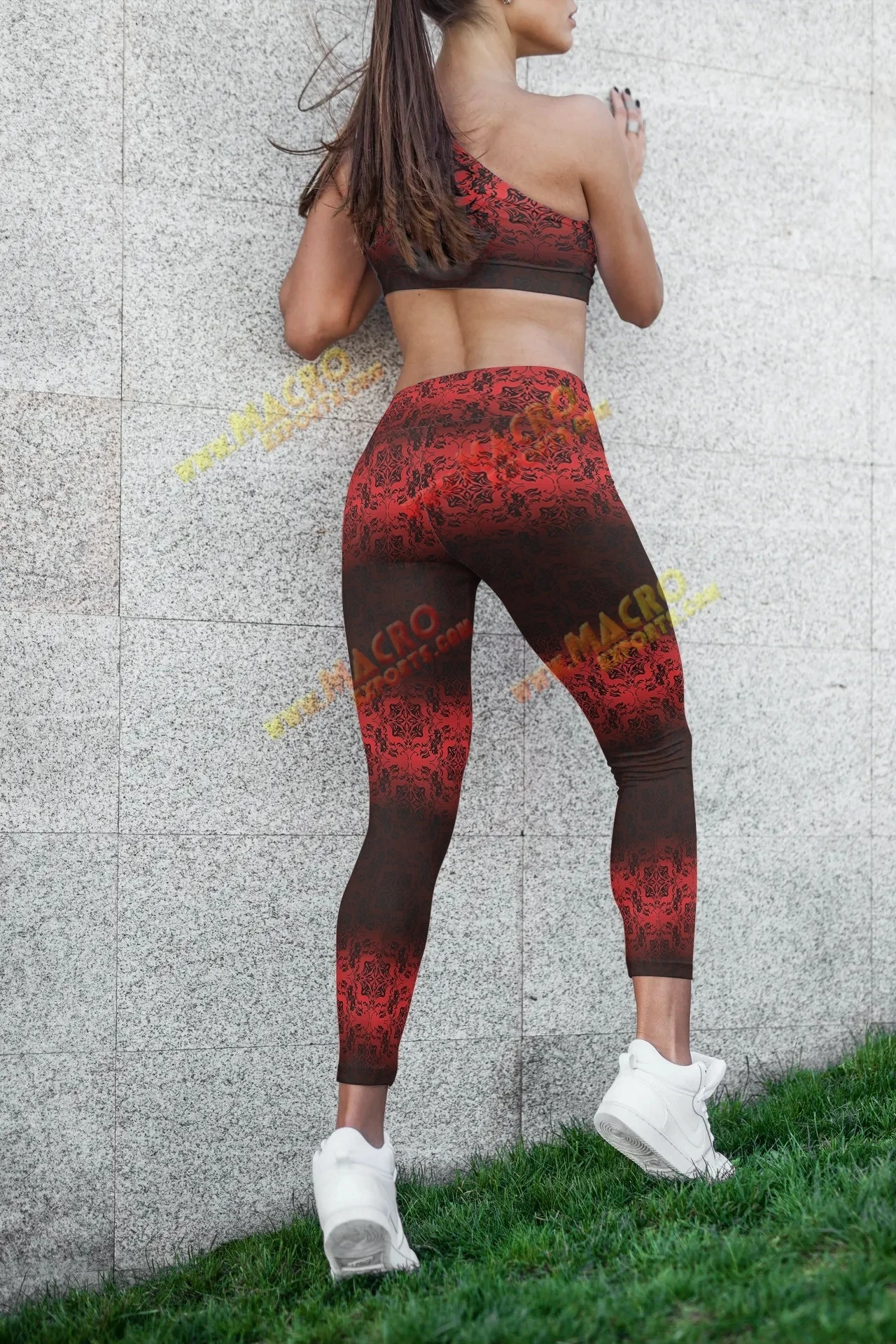 Custom Logo Wholesale women active wear leggings Yoga Wear Compression Pants High Waisted Workout Gym Leggings