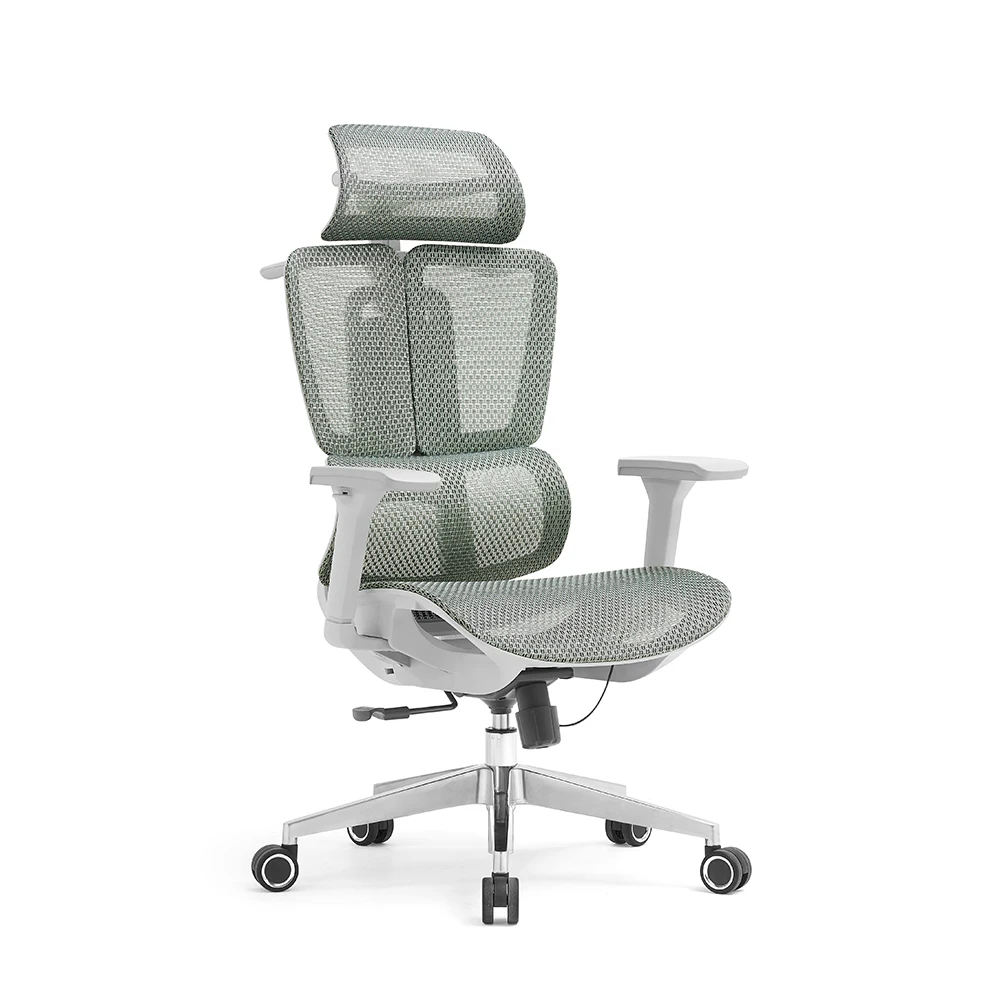 Luxury design moving modern mesh fabric ergonomic office chair swivel fabric chair sillas de oficina office furniture
