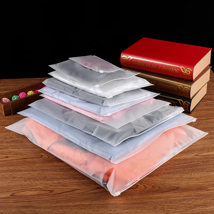Bio degradable Compostable Resealable Seal 100% Biodegradable Zipper Apparel Ziplock Eco Friendly Clothing Zip Lock Bag