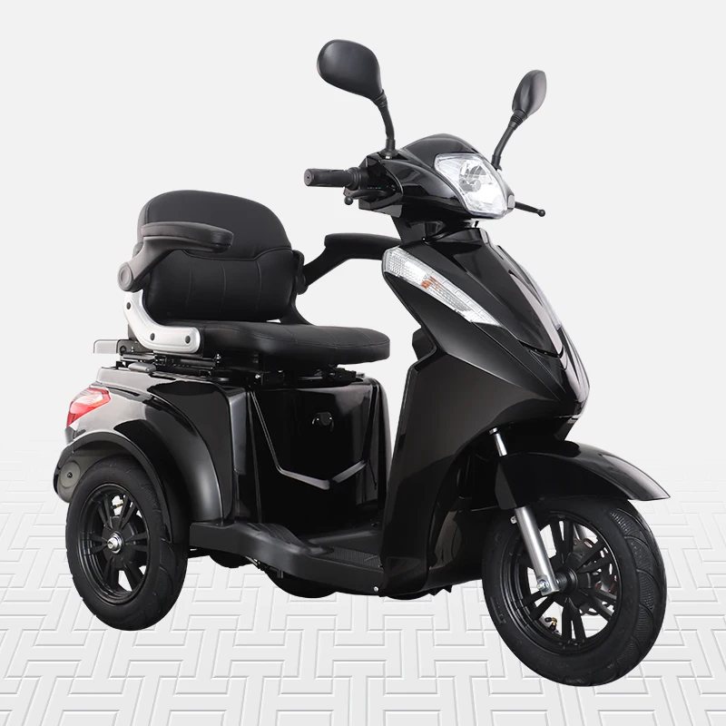 T408-2 60V 20Ah Electric Tricycle Three Wheel Adult Scooter with Seat for Disabled